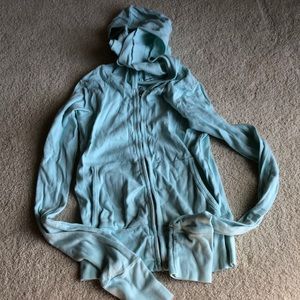 LA Made fitted zipper hoodie, S